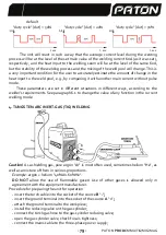 Предварительный просмотр 81 страницы Paton PRO-160 User Manual