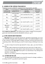 Предварительный просмотр 26 страницы Paton PRO-315-400V Data Sheet And Operating Manual