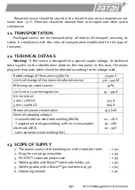 Предварительный просмотр 27 страницы Paton PRO-315-400V Data Sheet And Operating Manual