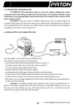 Предварительный просмотр 98 страницы Paton ProMIG-200 User Manual