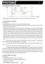 Предварительный просмотр 99 страницы Paton ProMIG-200 User Manual