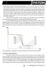 Предварительный просмотр 100 страницы Paton ProMIG-200 User Manual