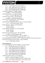 Предварительный просмотр 119 страницы Paton ProMIG-200 User Manual