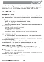 Предварительный просмотр 32 страницы Paton StandardMIG-160 Data Sheet And Operating Manual