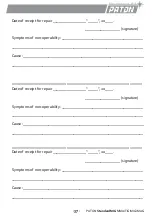 Предварительный просмотр 37 страницы Paton StandardMIG-160 Data Sheet And Operating Manual