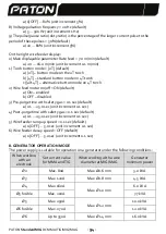 Предварительный просмотр 95 страницы Paton StandardMIG-160 User Manual