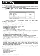 Предварительный просмотр 101 страницы Paton StandardMIG-160 User Manual