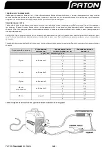 Предварительный просмотр 10 страницы Paton STANDART-350-400V User Manual