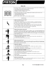 Предварительный просмотр 13 страницы Paton STANDART-350-400V User Manual