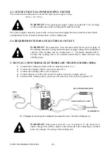 Предварительный просмотр 8 страницы Paton VDI-160E Operation Manual