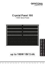 PATONA Crystal Panel 100 Manual preview