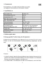 Preview for 2 page of PATONA Crystal Panel 100 Manual