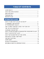 Preview for 4 page of Patpet 620 Series Product Manual