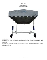 Patriot Docks Free Standing Canopy Manual preview