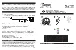 Preview for 1 page of Patriot Lighting 0106-0003 Manual