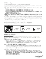 Preview for 2 page of Patriot Lighting 130910 Assembly And Installation Instructions