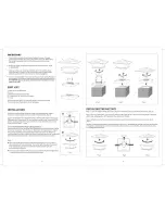 Предварительный просмотр 2 страницы Patriot Lighting 2016-ST01W-0 Installation Manual