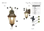 Предварительный просмотр 2 страницы Patriot Lighting 356-2825 Assembly And Installation Instructions Manual