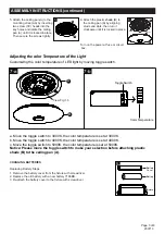 Предварительный просмотр 3 страницы Patriot Lighting C7260 Installation Instructions Manual