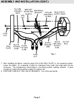 Предварительный просмотр 5 страницы Patriot Lighting LPT-1108 Instructions Manual