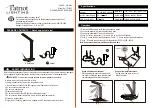 Preview for 1 page of Patriot Lighting TFL2020 Quick Start Manual