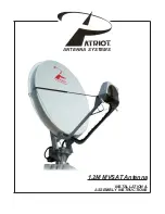 Patriot 1.2M MVSAT Installation & Assembly Instructions Manual предпросмотр