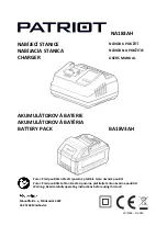 Patriot BA18V3AH User Manual preview