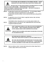 Preview for 4 page of Patriot PA0054 Operator'S Manual