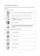 Preview for 6 page of Patriot PW 110 Instruction Manual For Use And Maintenance