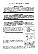 Preview for 68 page of Patriot TBC 261D Operating And Maintenance Instructions Manual