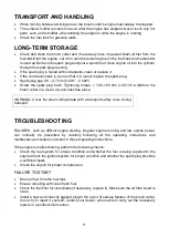 Preview for 73 page of Patriot TBC 261D Operating And Maintenance Instructions Manual