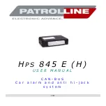 Preview for 1 page of PATROLLINE HPS 845 E (H) User Manual