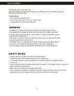 Preview for 6 page of Patron AS-550 Owner'S Manual