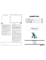 Patron CORZO Xcountry 30 User Manual preview