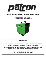 Patron E1.5 Product Manual preview