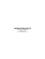 Preview for 8 page of Patron FA-8 Product Manual