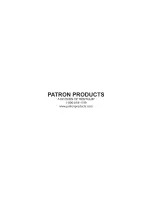 Preview for 8 page of Patron FC-3 Product Manual