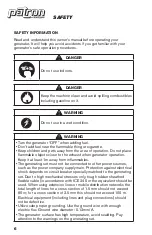 Preview for 6 page of Patron GI-3500 Operation Manual