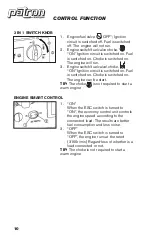 Preview for 10 page of Patron GI-3500 Operation Manual