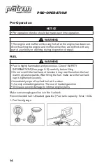 Preview for 14 page of Patron GI-3500 Operation Manual