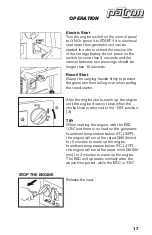 Preview for 17 page of Patron GI-3500 Operation Manual