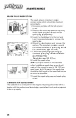 Preview for 26 page of Patron GI-3500 Operation Manual