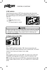 Предварительный просмотр 14 страницы Patron GI-3500P User Manual