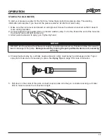 Preview for 11 page of Patron PHG-40 User Manual
