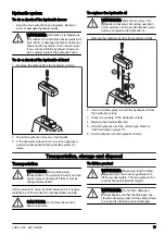 Предварительный просмотр 17 страницы Patron RP 504 Operator'S Manual