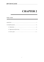 Предварительный просмотр 11 страницы Patron T8 Operator'S Manual