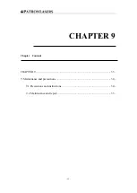 Предварительный просмотр 37 страницы Patron T8 Operator'S Manual