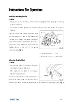 Предварительный просмотр 11 страницы PATTA ACS11-185 Operation Instructions Manual