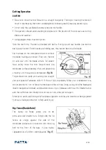 Предварительный просмотр 15 страницы PATTA ACS11-185 Operation Instructions Manual