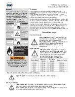 Preview for 4 page of Patterson-Kelley MACH C-1500H Installation & Owner'S Manual